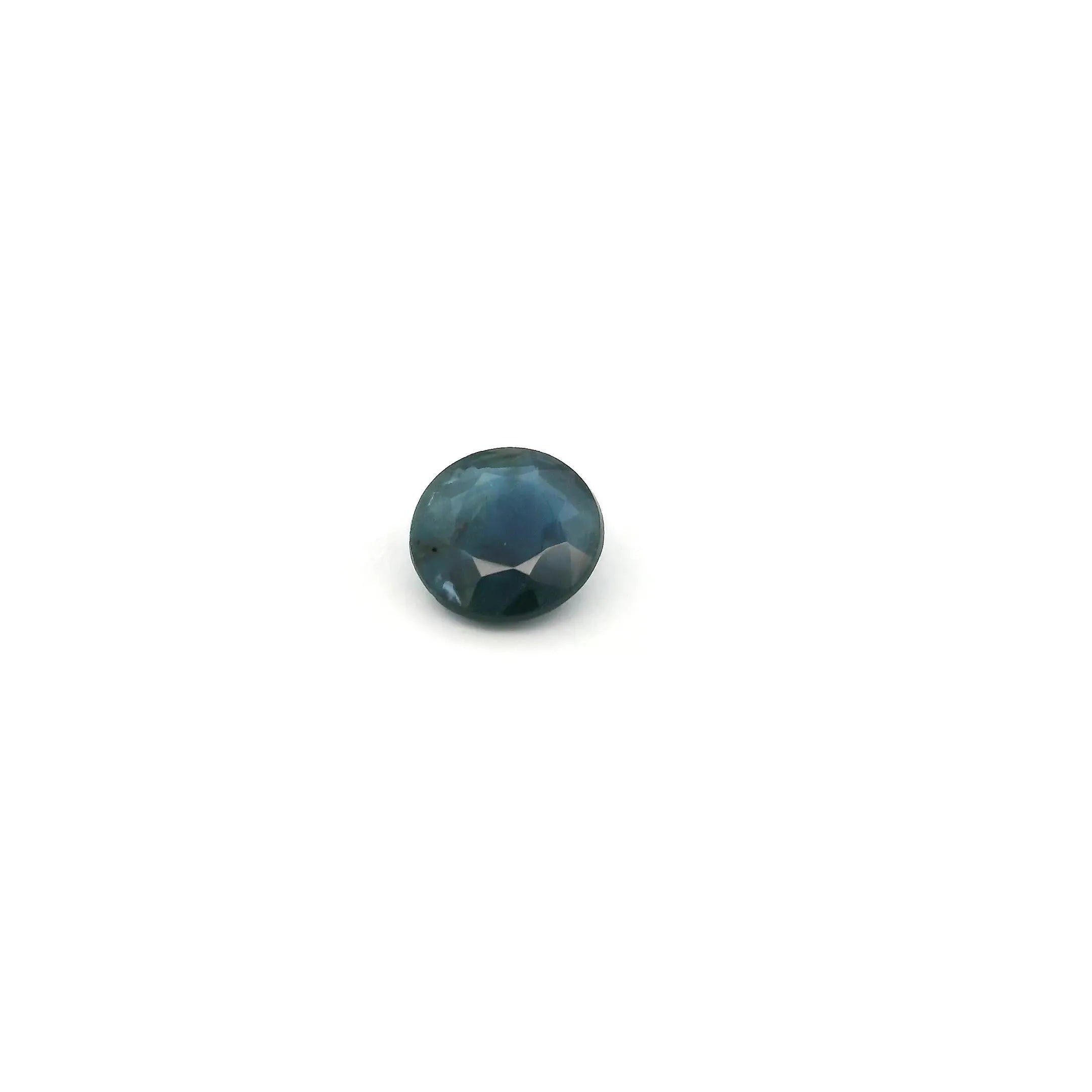 0.39ct Round Natural Sapphire (Colour Blue, Clarity Slightly Included, Cut Faceted)