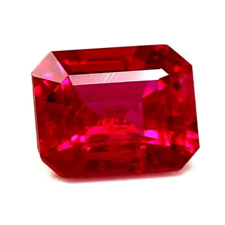 0.46ct Emerald Natural Ruby (Colour Red, Clarity Eye Clean, Cut Faceted)