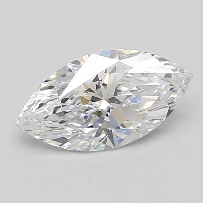 0.92ct Marquise Lab Grown Diamond (Colour D, Clarity IF, Cut EX, IGI Certified)