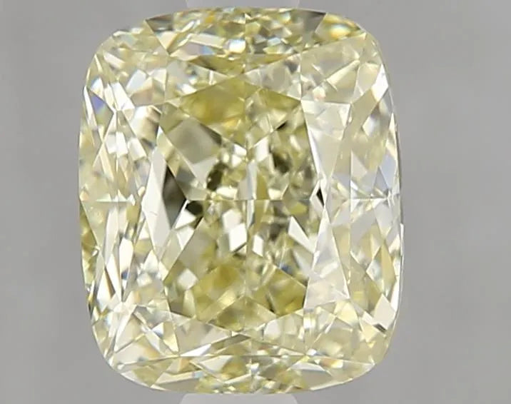 2.01ct Cushion brilliant Natural Diamond (Colour Fancy Yellow, Clarity VS1, GIA Certified)
