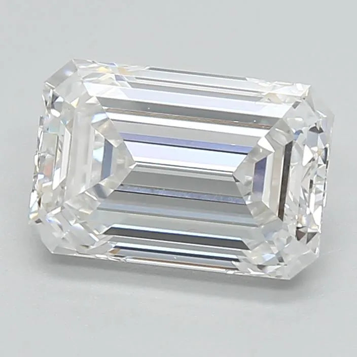 2.05ct Emerald Lab Grown Diamond (Colour E, Clarity VVS1, IGI Certified)