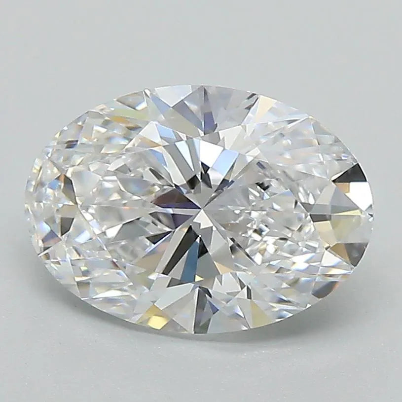 2.08ct Oval Lab Grown Diamond (Colour F, Clarity VVS1, IGI Certified)