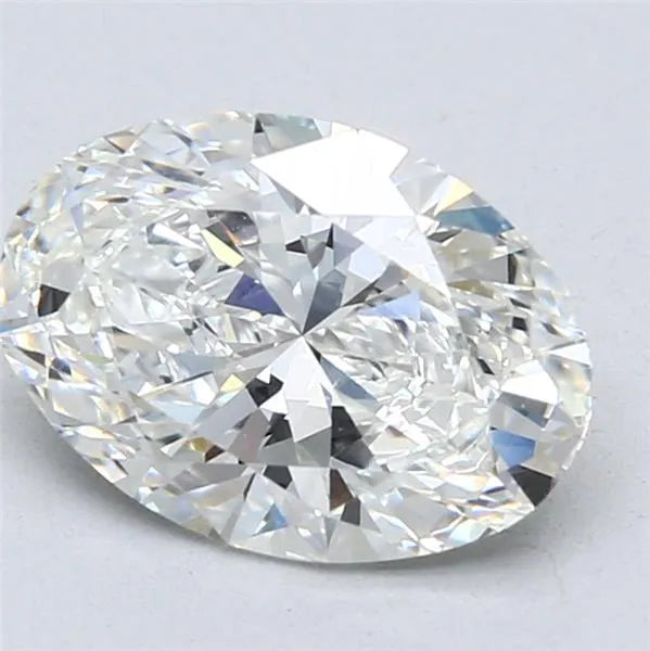 2.53ct Oval Lab Grown Diamond (Colour E, Clarity VVS2, IGI Certified)