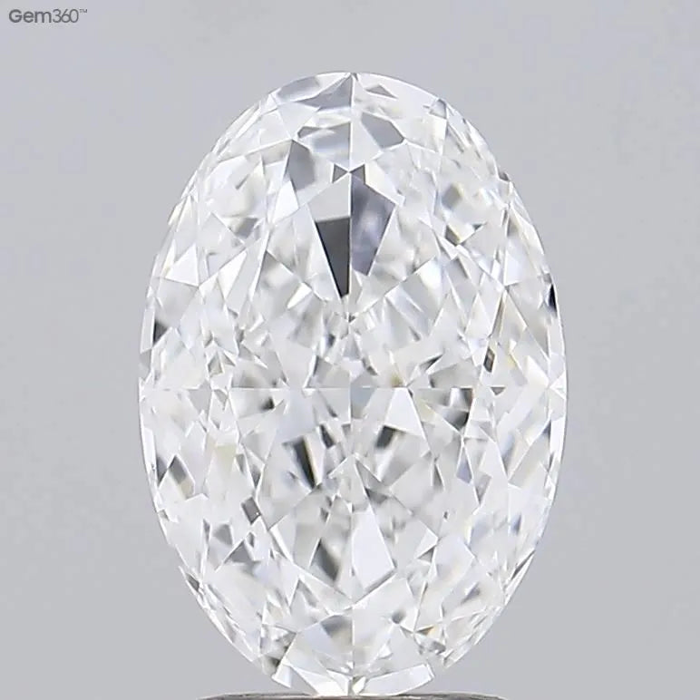 2.56ct Oval Lab Grown Diamond (Colour E, Clarity VVS1, IGI Certified)