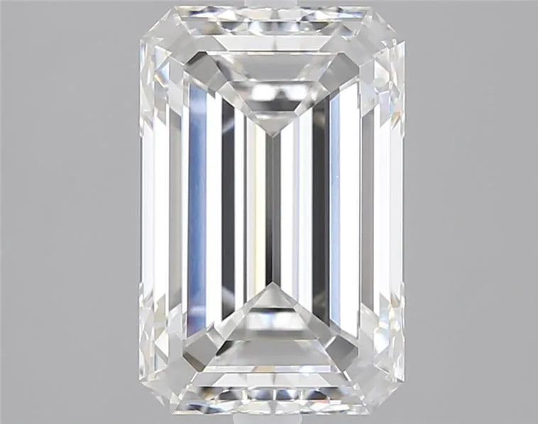 3.62ct Emerald Lab Grown Diamond (Colour E, Clarity VVS1, IGI Certified)