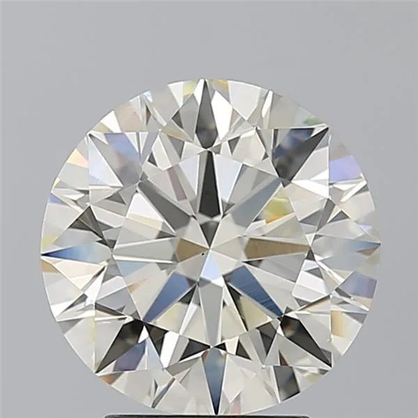 3.71ct Round Natural Diamond (Colour J, Clarity VS2, Cut EX, IGI Certified)