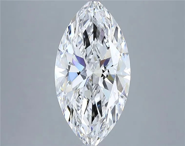 3.73ct Marquise Lab Grown Diamond (Colour D, Clarity VVS2, IGI Certified)