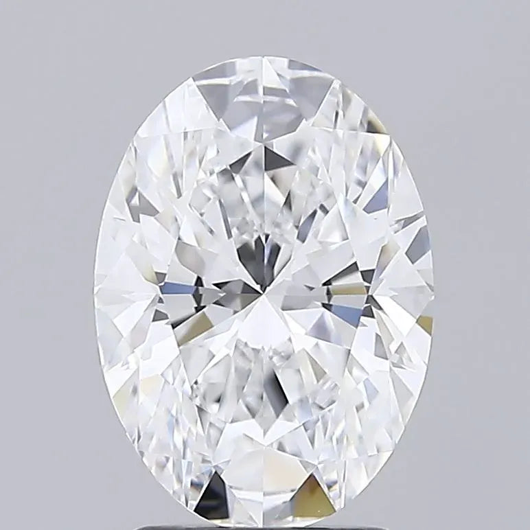 4.02ct Oval Lab Grown Diamond (Colour D, Clarity IF, IGI Certified)