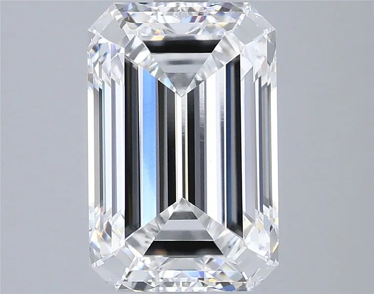 4.05ct Emerald Lab Grown Diamond (Colour D, Clarity VVS2, IGI Certified)