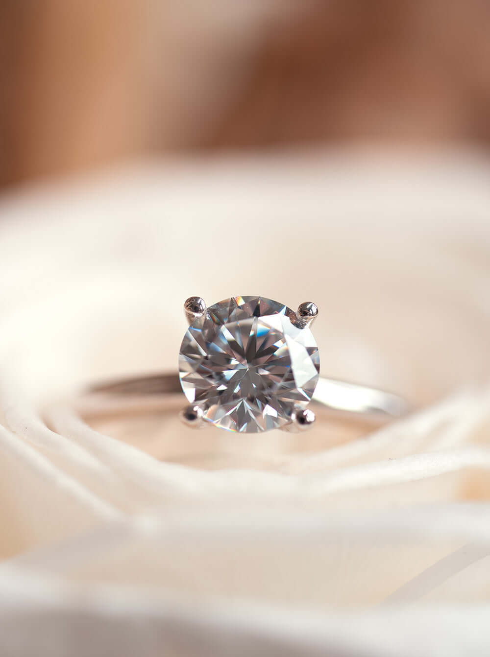Mortilo Fashion Exquisite Full Diamond Ring For Women Engagement