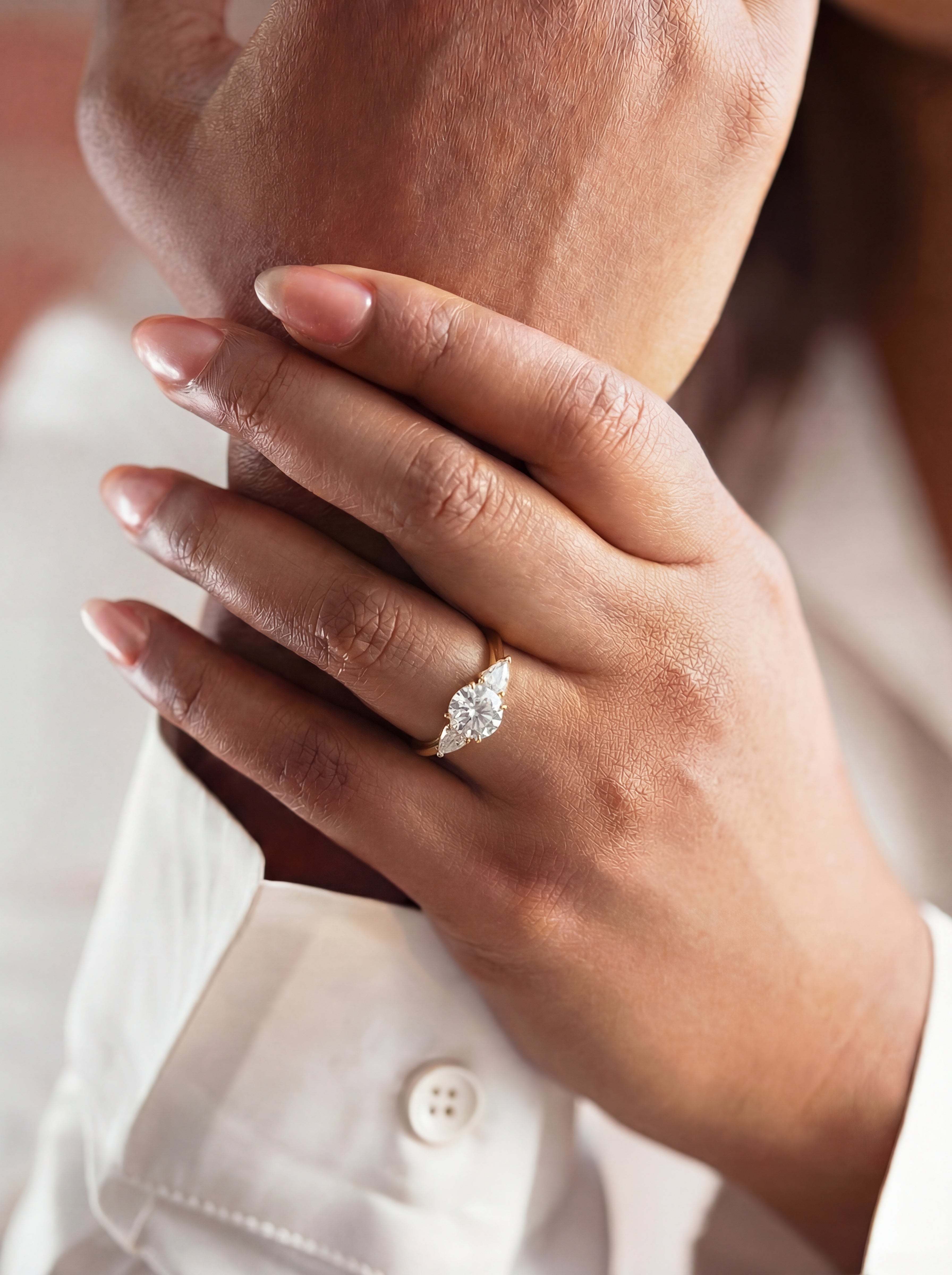 The Garden Round Stone Ring