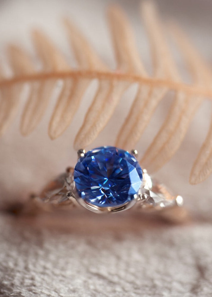 The Garden Round Stone Ring