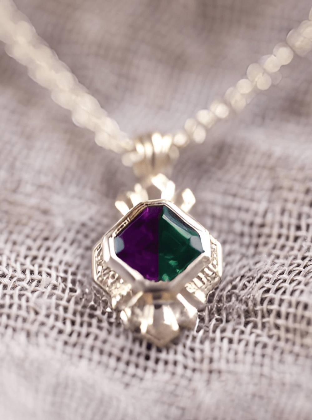 The Paris Alexandrite  Necklace