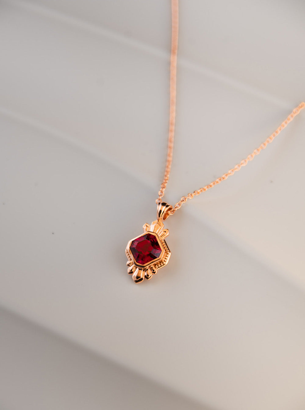 The Paris Ruby Necklace