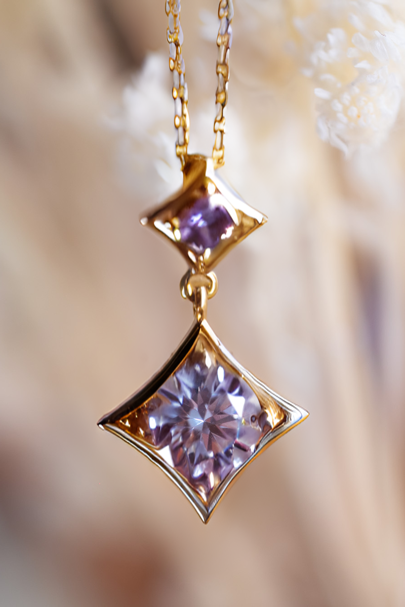 The Starlight Lab Diamond Pendant