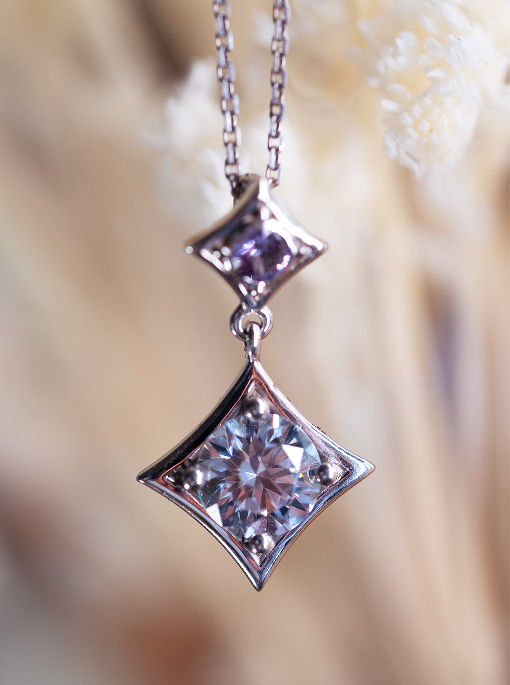 The Starlight Lab Diamond Pendant
