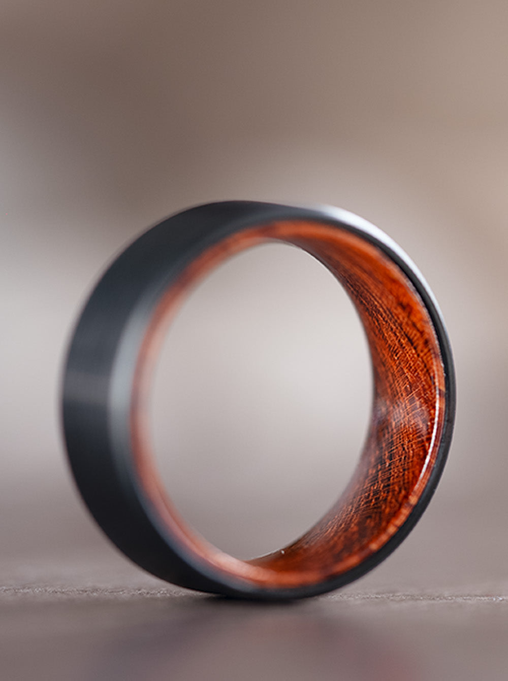 The Woodsman Tungsten Ring