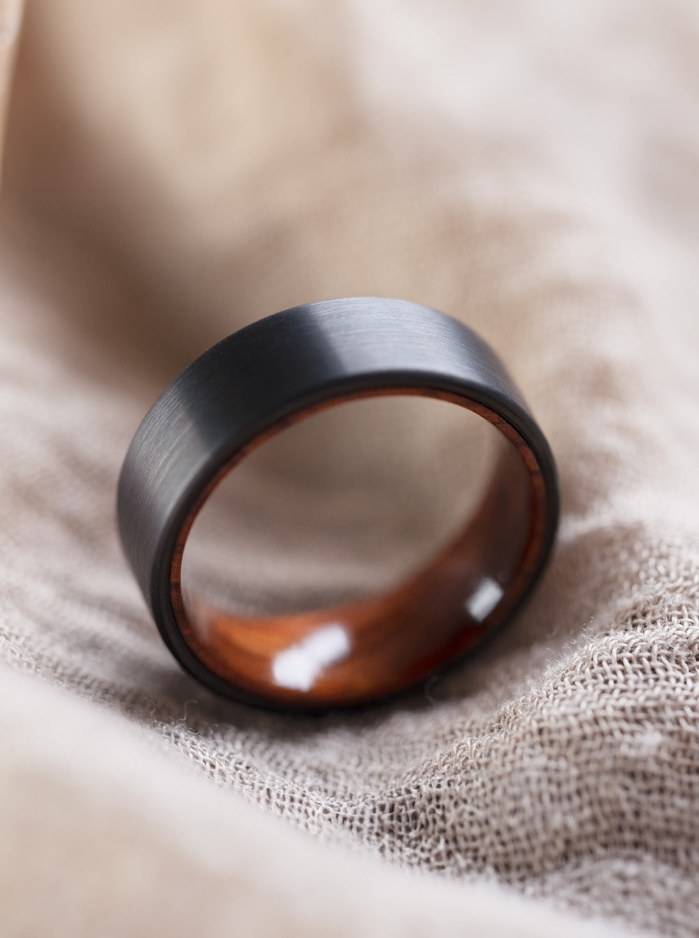 The Woodsman Tungsten Ring