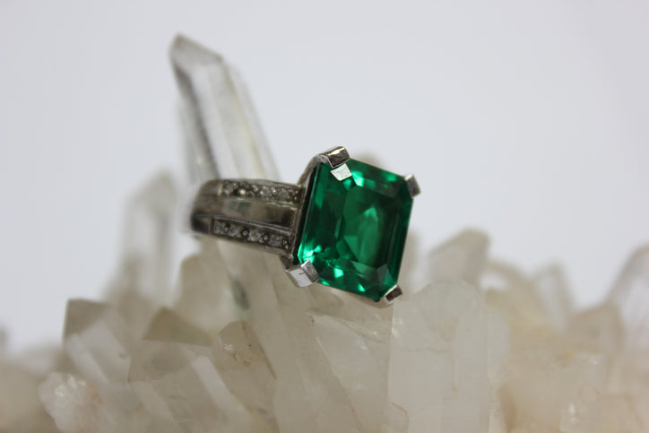 Emerald and Opals: Non Traditional Wedding Stones & Settings