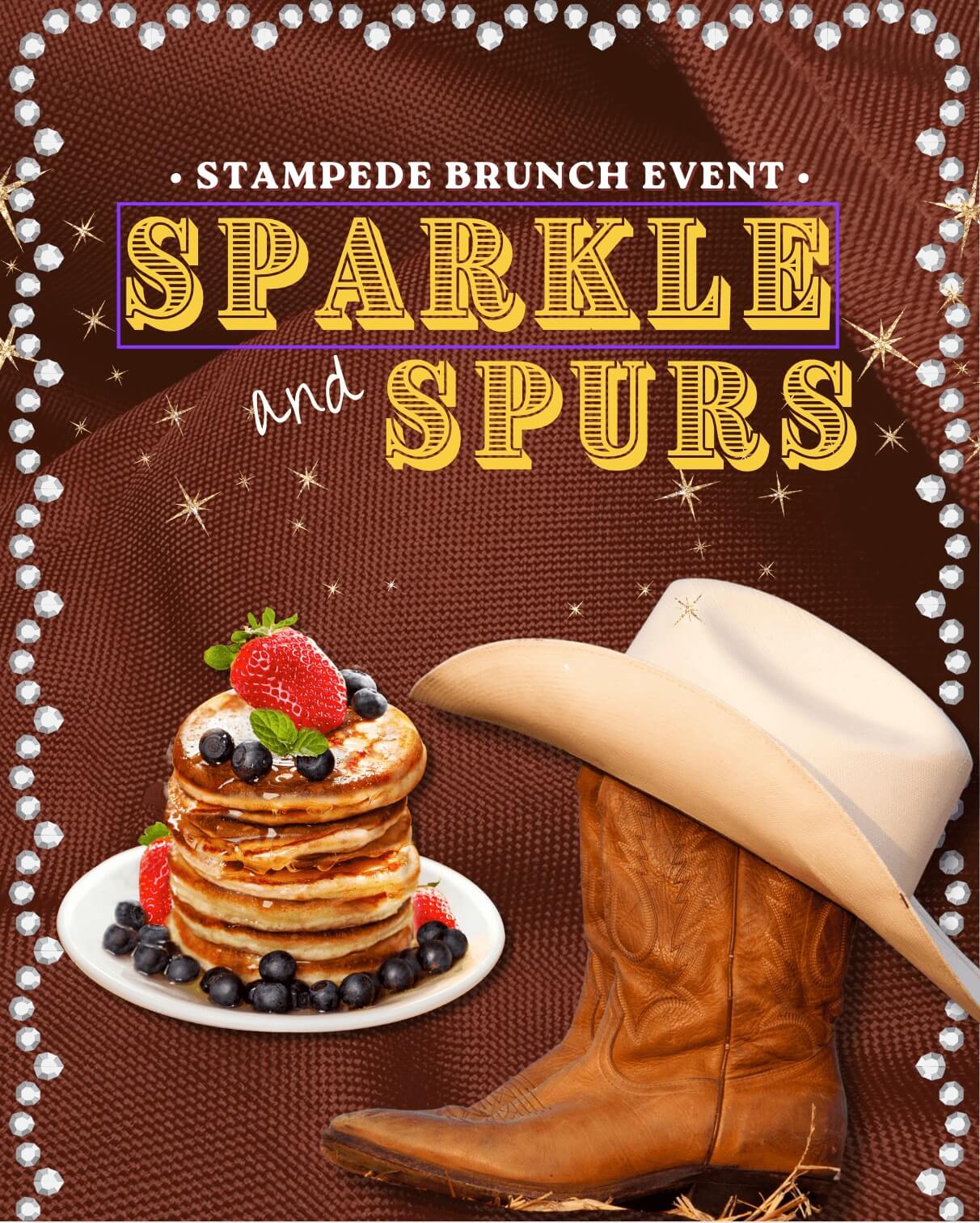 Stampede Brunch Event - Sparkle & Spurs at Marlow Design