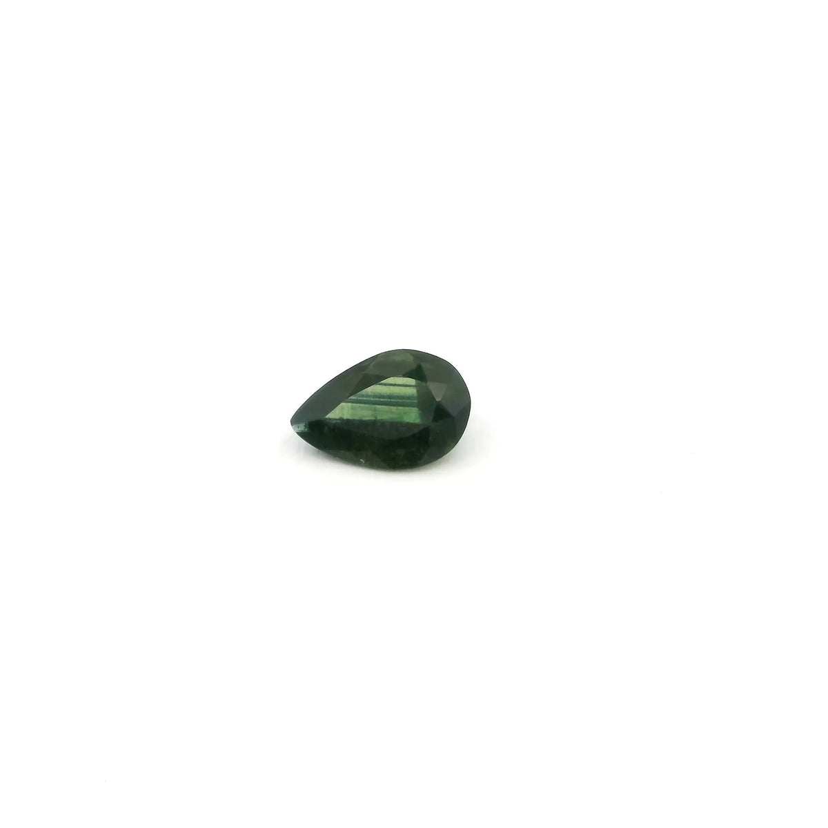 0.41ct Pear Natural Sapphire (Colour Green, Clarity Eye Clean, Cut Faceted)