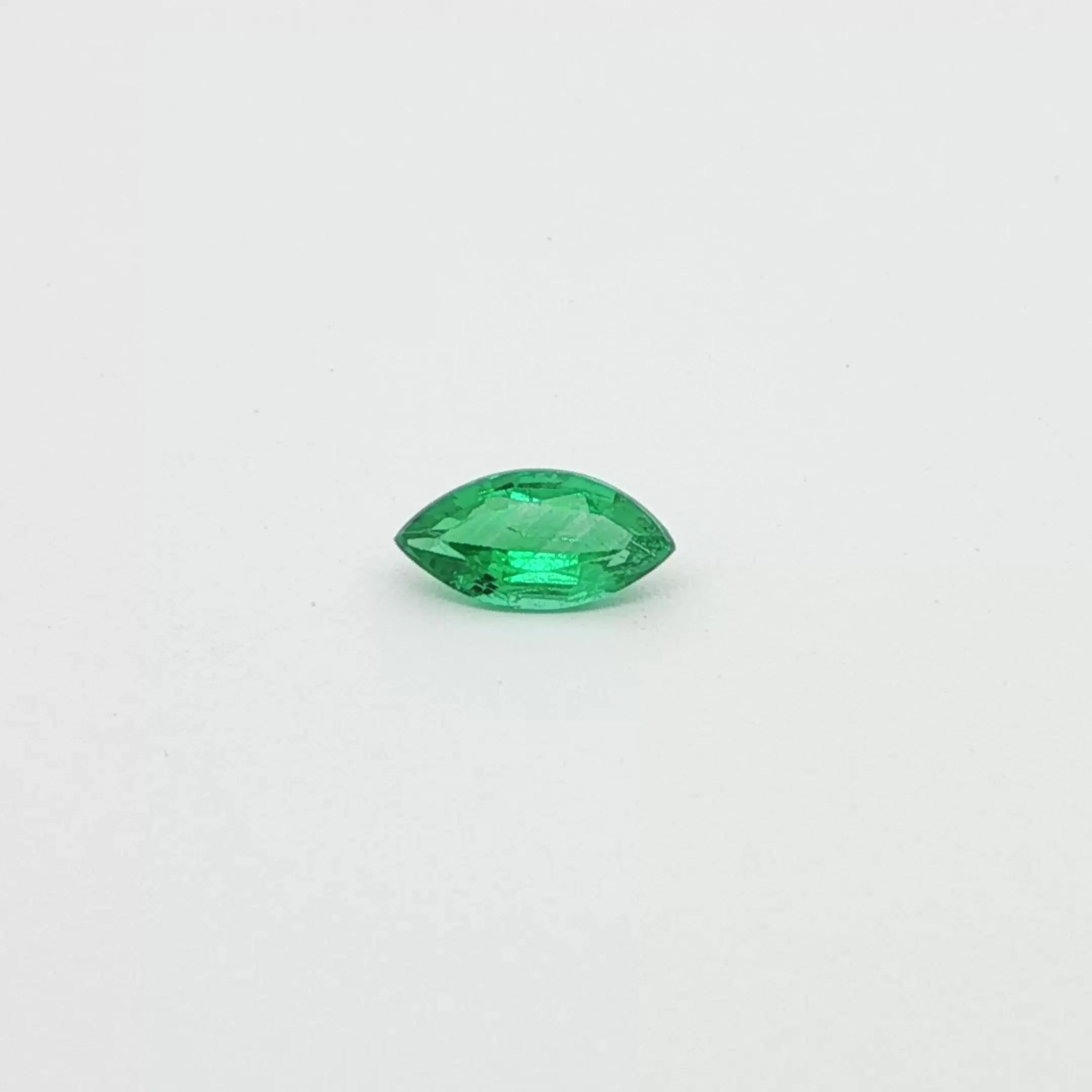 0.43ct Marquise Natural Emerald (Colour Green, Clarity Slightly Included, Cut Faceted)