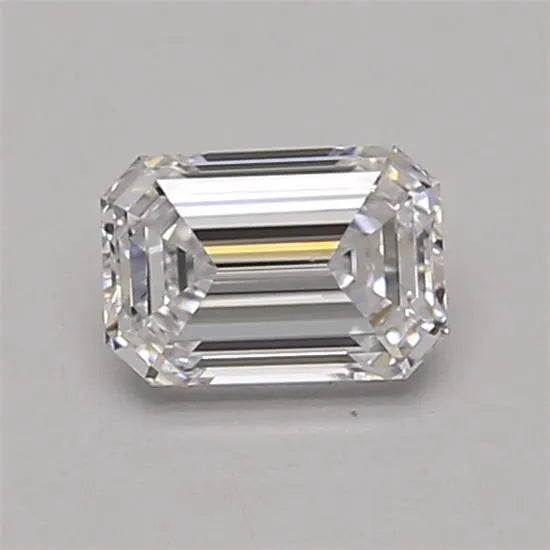 0.52ct Emerald Lab Grown Diamond (Colour D, Clarity FL, Cut EX, IGI Certified)