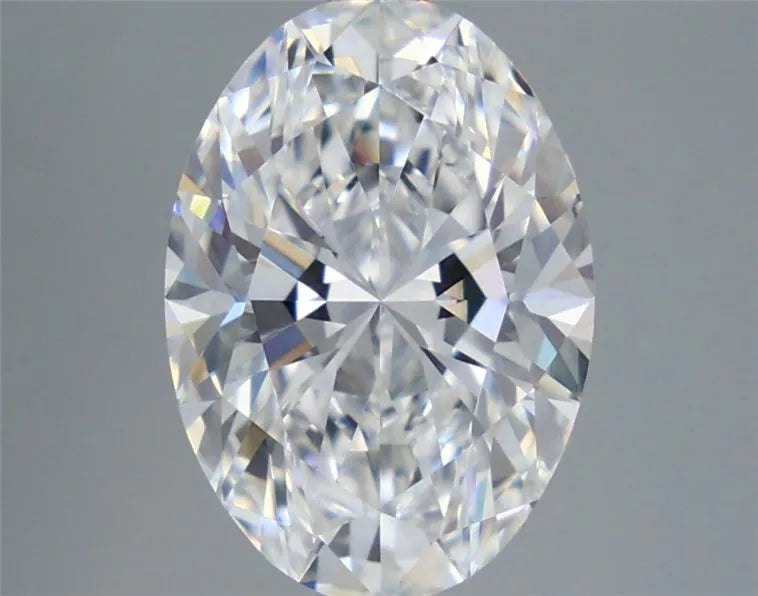 3.50ct Oval Lab Grown Diamond (Colour E, Clarity VVS2, IGI Certified)