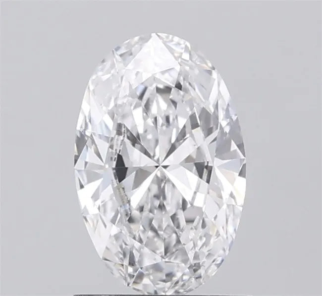 1.00ct Oval Lab Grown Diamond (Colour D, Clarity VVS2, IGI Certified)