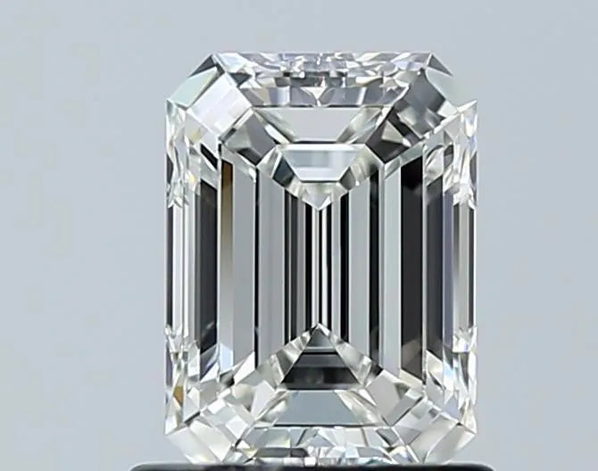 1.02ct Emerald Natural Diamond (Colour H, Clarity VVS2, Cut GD, GIA Certified)