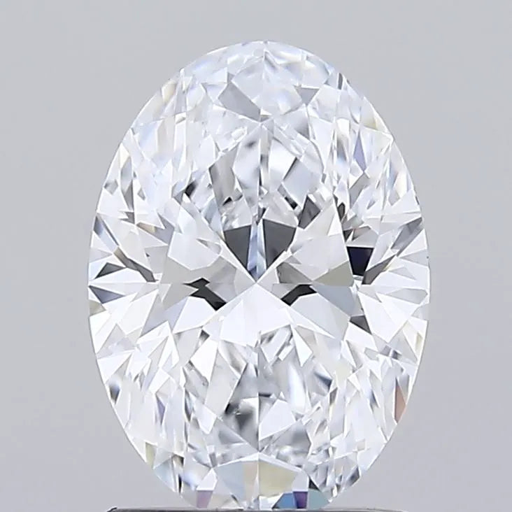 1.26ct Oval Lab Grown Diamond (Colour E, Clarity IF, Cut EX, IGI Certified)