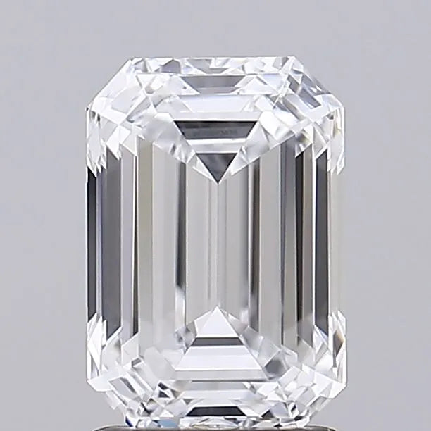 1.94ct Emerald Lab Grown Diamond (Colour D, Clarity IF, IGI Certified)