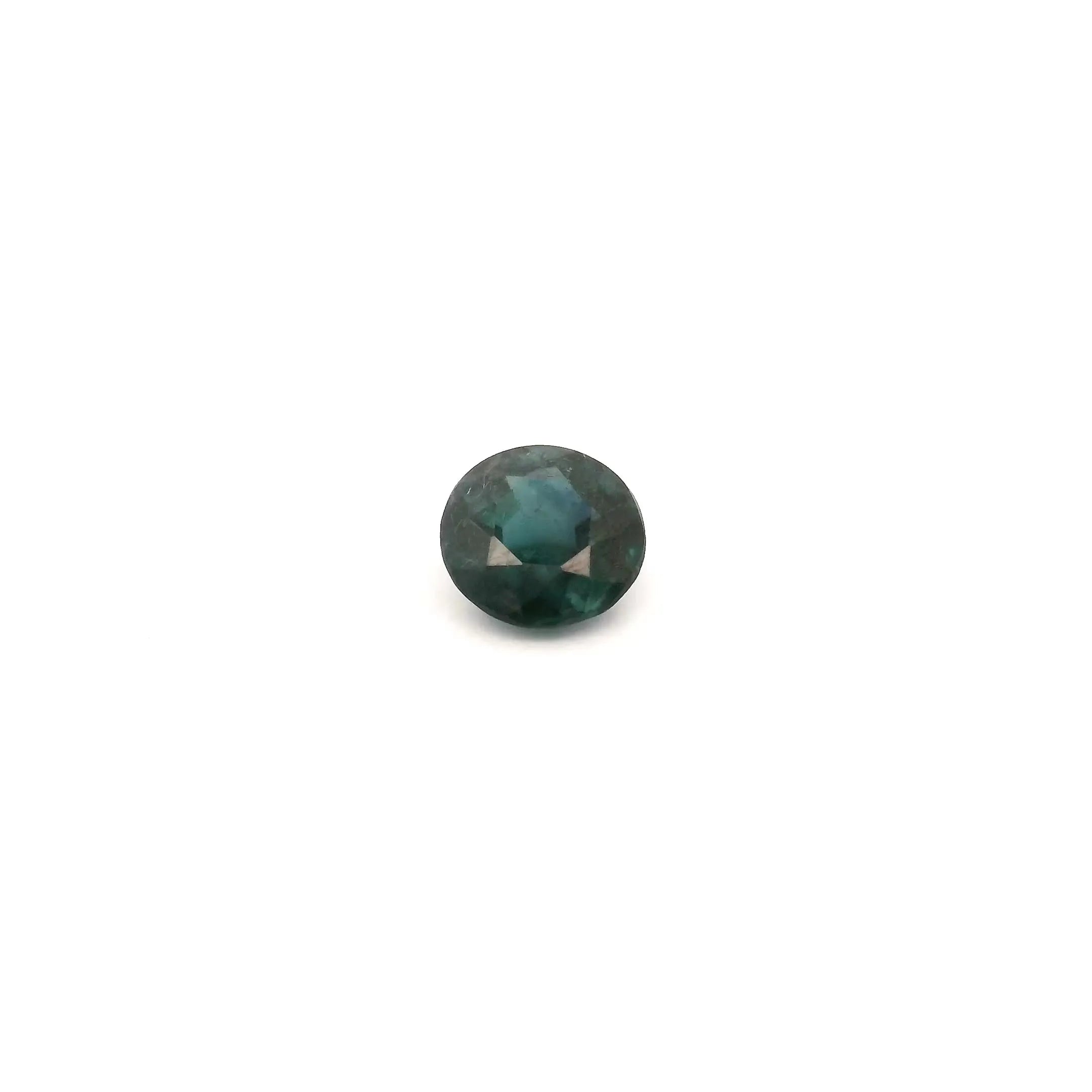 0.42ct Round Natural Sapphire (Colour Blue, Clarity Slightly Included, Cut Faceted)
