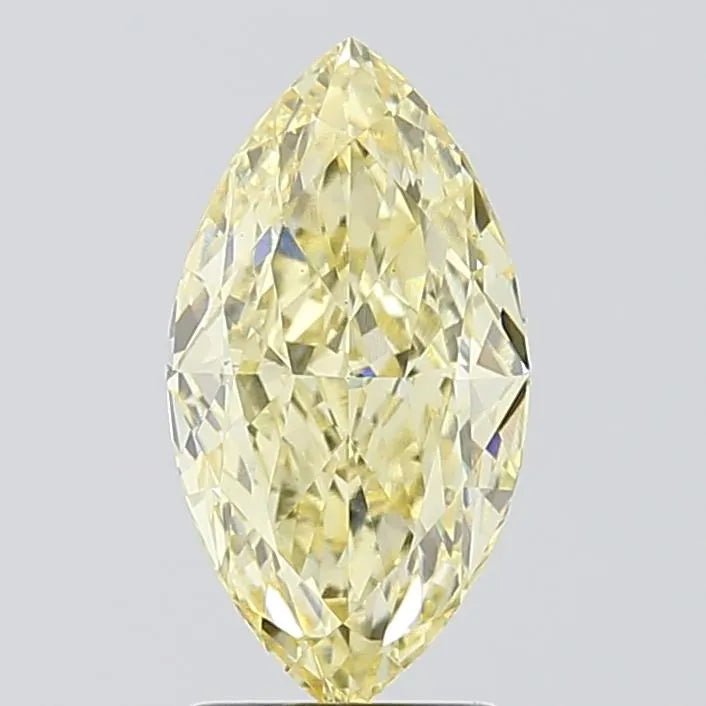 2.00ct Marquise Lab Grown Diamond (Colour Fancy Yellow, Clarity VS1, IGI Certified)