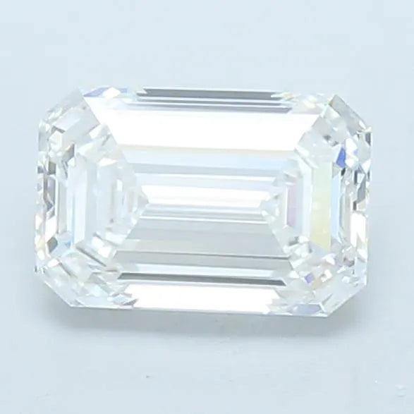 2.01ct Emerald Lab Grown Diamond (Colour D, Clarity VVS2, IGI Certified)