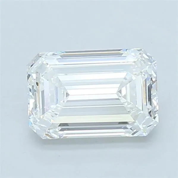 2.01ct Emerald Lab Grown Diamond (Colour E, Clarity VVS1, IGI Certified)