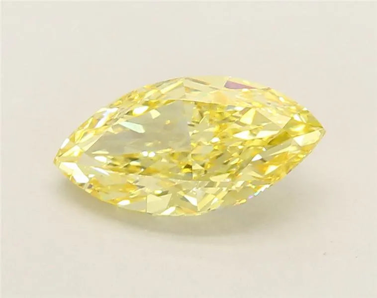 2.04ct Marquise Lab Grown Diamond (Colour Fancy Intense Yellow, Clarity VVS2, IGI Certified)