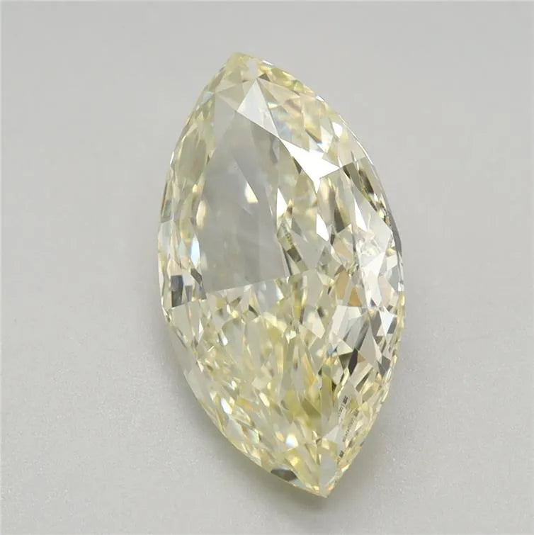 2.05ct Marquise Lab Grown Diamond (Colour Fancy Light Yellow, Clarity VS1, IGI Certified)