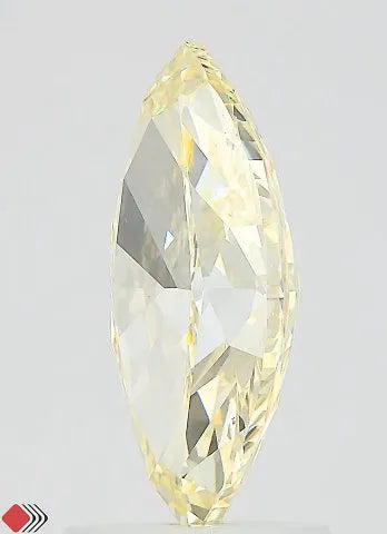 2.06ct Marquise Lab Grown Diamond (Colour Fancy Yellow, Clarity VVS2, IGI Certified)
