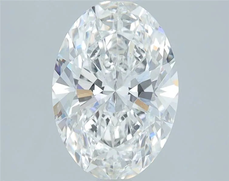 2.10ct Oval Lab Grown Diamond (Colour G, Clarity VVS2, IGI Certified)