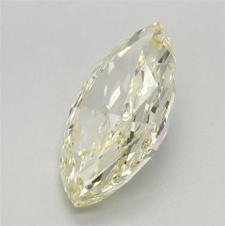 2.11ct Marquise Lab Grown Diamond (Colour Fancy Light Yellow, Clarity VVS2, IGI Certified)