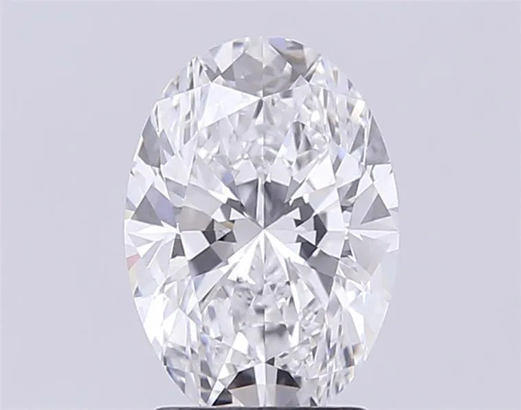 2.50ct Oval Lab Grown Diamond (Colour D, Clarity VVS2, IGI Certified)