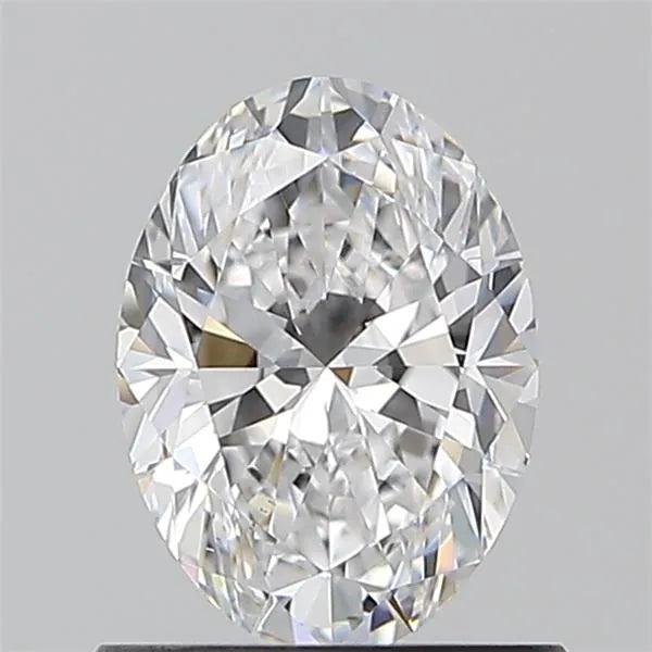 0.90ct Oval Natural Diamond (Colour D, Clarity VS2, GIA Certified)