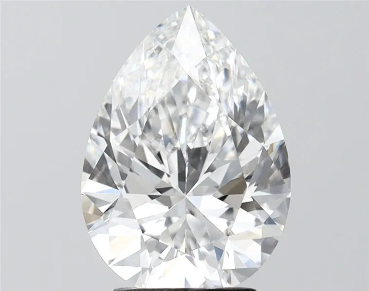 3.01ct Pear Lab Grown Diamond (Colour E, Clarity VVS2, IGI Certified)