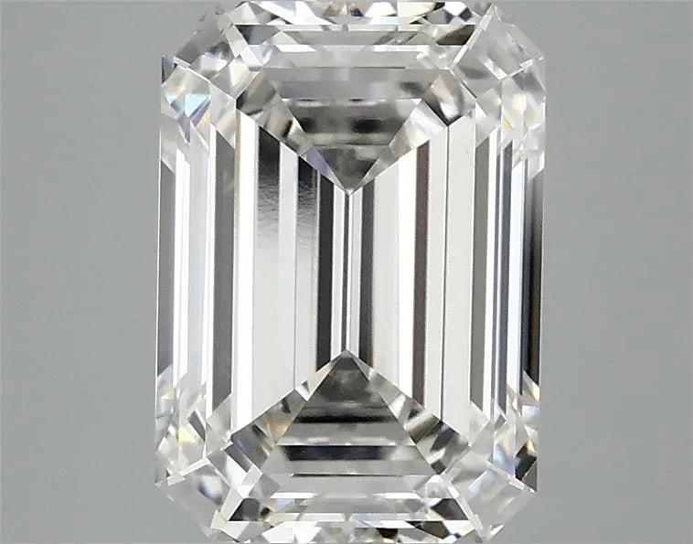 3.08ct Emerald Lab Grown Diamond (Colour G, Clarity VVS2, IGI Certified)