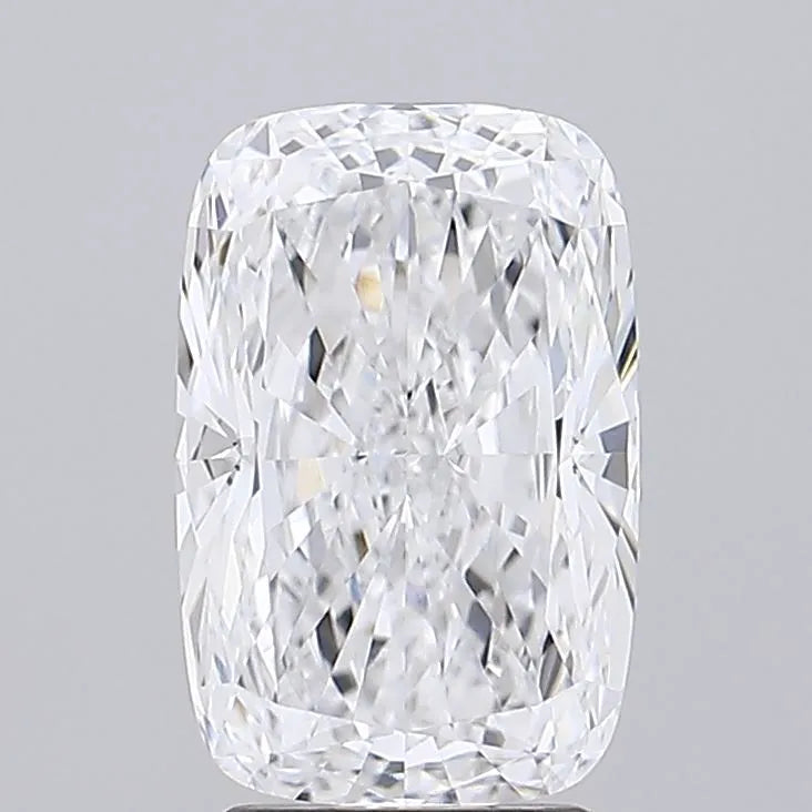 3.33ct Cushion modified Lab Grown Diamond (Colour D, Clarity IF, IGI Certified)