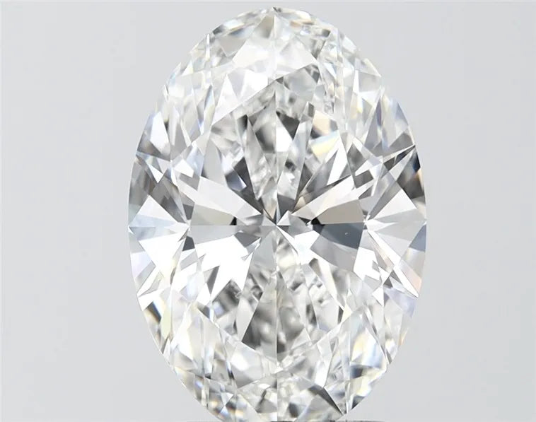 3.48ct Oval Lab Grown Diamond (Colour E, Clarity VVS1, IGI Certified)
