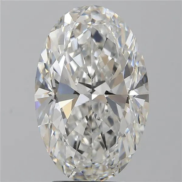 3.72ct Oval Lab Grown Diamond (Colour F, Clarity VS1, IGI Certified)