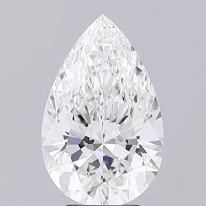 3.83ct Pear Lab Grown Diamond (Colour E, Clarity VVS2, IGI Certified)