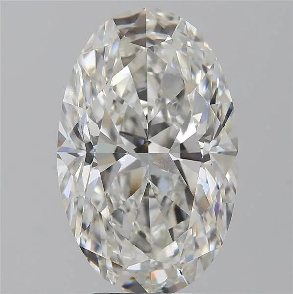 4.12ct Oval Lab Grown Diamond (Colour F, Clarity VVS2, IGI Certified)